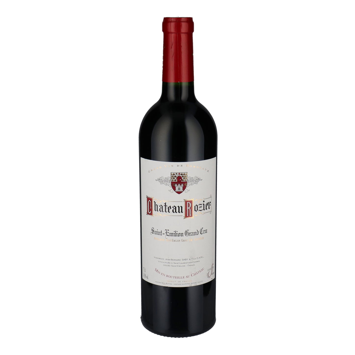 Château Rozier - Saint-Emilion Grand Cru AOC
